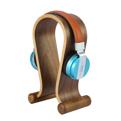 Wooden Headphone Stand Holder