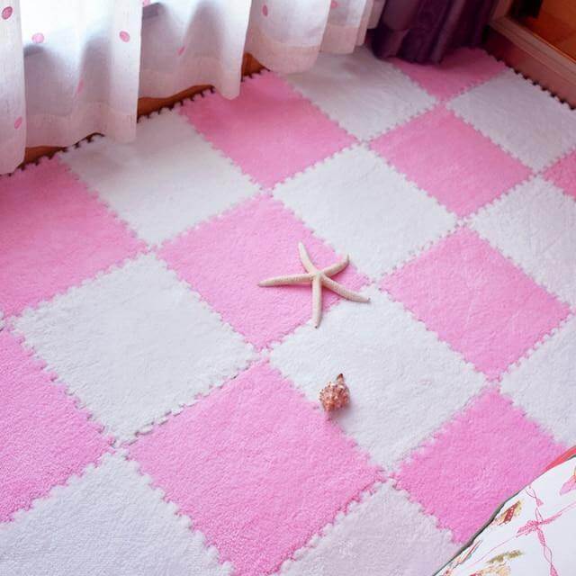Simple Interlocking Foam Play Mat Rug