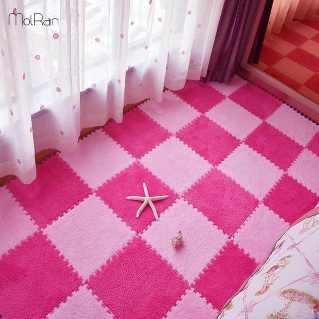 Simple Interlocking Foam Play Mat Rug
