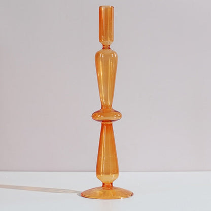 Clear Glass Tealight Candle Holder