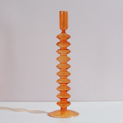 Clear Glass Tealight Candle Holder