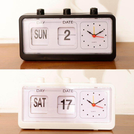 Classic Analog Flip Clock - Pexav