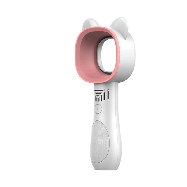 Compact Portable Pet Bladeless Desk Fan