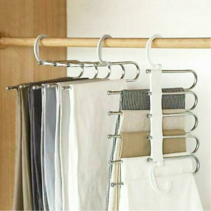 Space Saving Metal Garment Hanger Stand