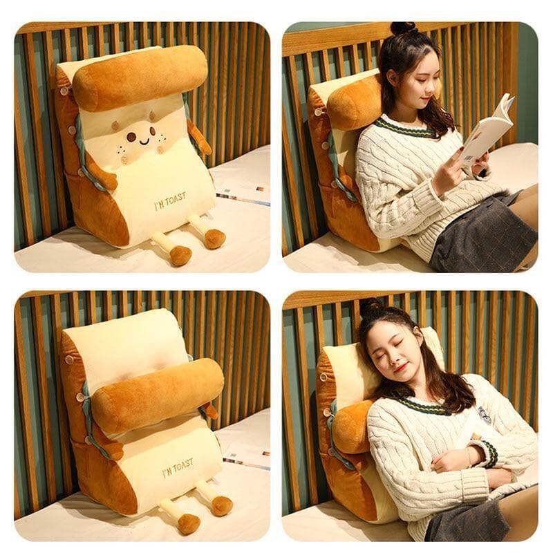Soft Plush Bedside Washable Pillow - Pexav