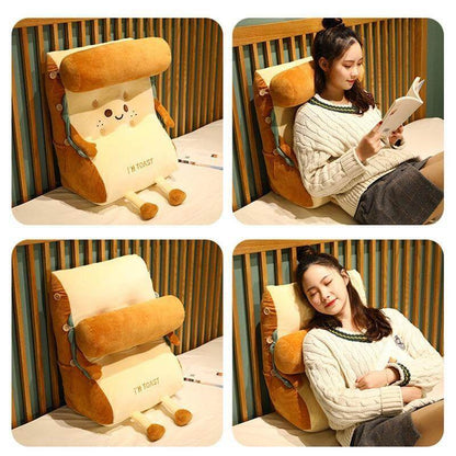 Soft Plush Bedside Washable Pillow - Pexav