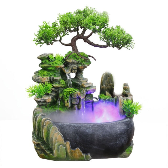 Relaxing Home Decor Water Feature Fountain