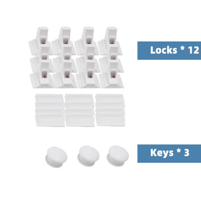 Secure Hidden Baby Proof Cabinet Lock