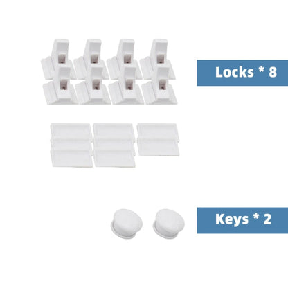 Secure Hidden Baby Proof Cabinet Lock