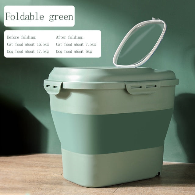 Collapsible Airtight Kitchen Storage Container