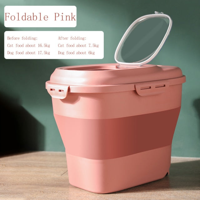 Collapsible Airtight Kitchen Storage Container
