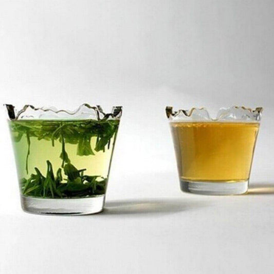 Unique 2pc Decorative Glass Vases - Pexav