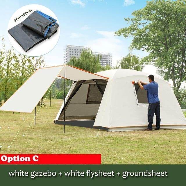 Waterproof Two Layer Outdoor Shelter Tent