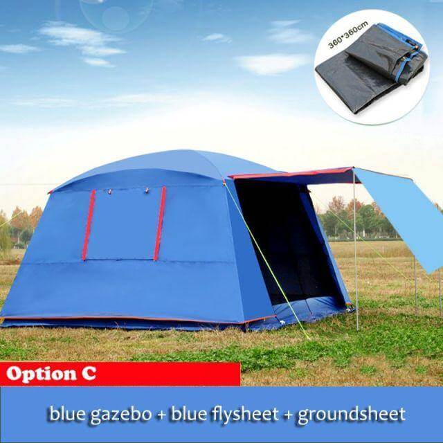 Waterproof Two Layer Outdoor Shelter Tent