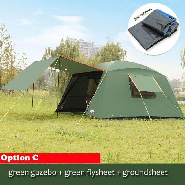 Waterproof Two Layer Outdoor Shelter Tent