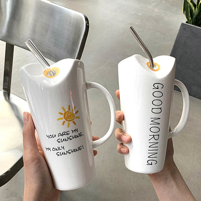 Happy Mood Pretty Coffee Mugs - Pexav