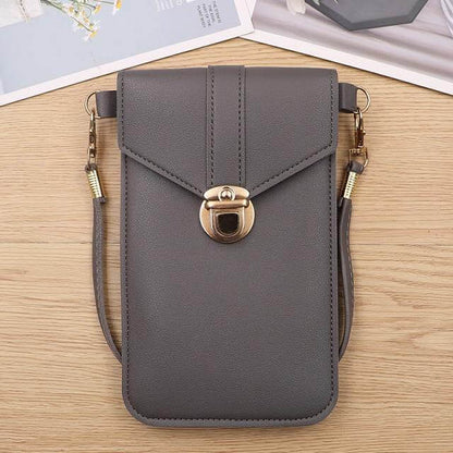 Clear Lady Phone Purse Crossbody Case