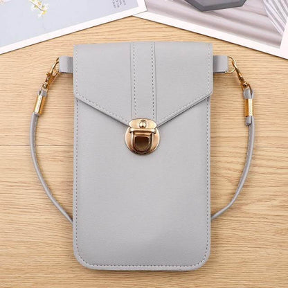 Clear Lady Phone Purse Crossbody Case