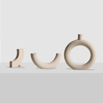 Beautiful Floral Porcelain Decor Vase