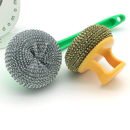 Tough Scrubbing Steel Wire Kitchen Brush - Pexav