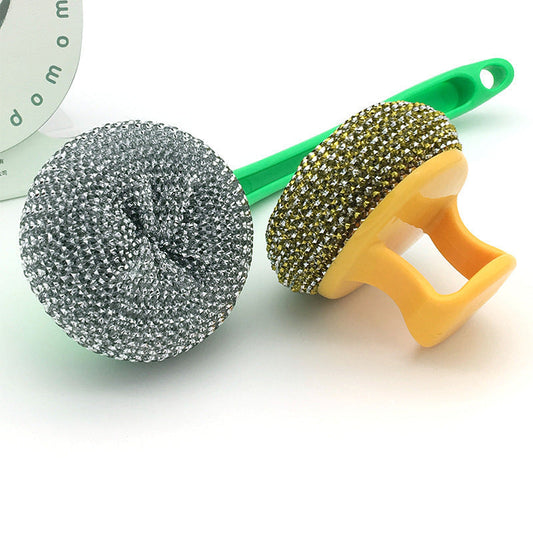 Tough Scrubbing Steel Wire Kitchen Brush - Pexav