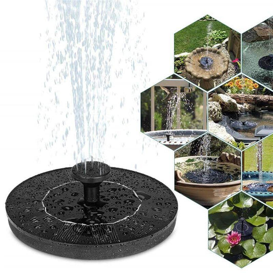 Sunny Outdoor Solar Water Feature Fountain - Pexav