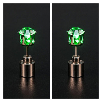 Vibrant Asian Inspired Crystal Drop Earrings