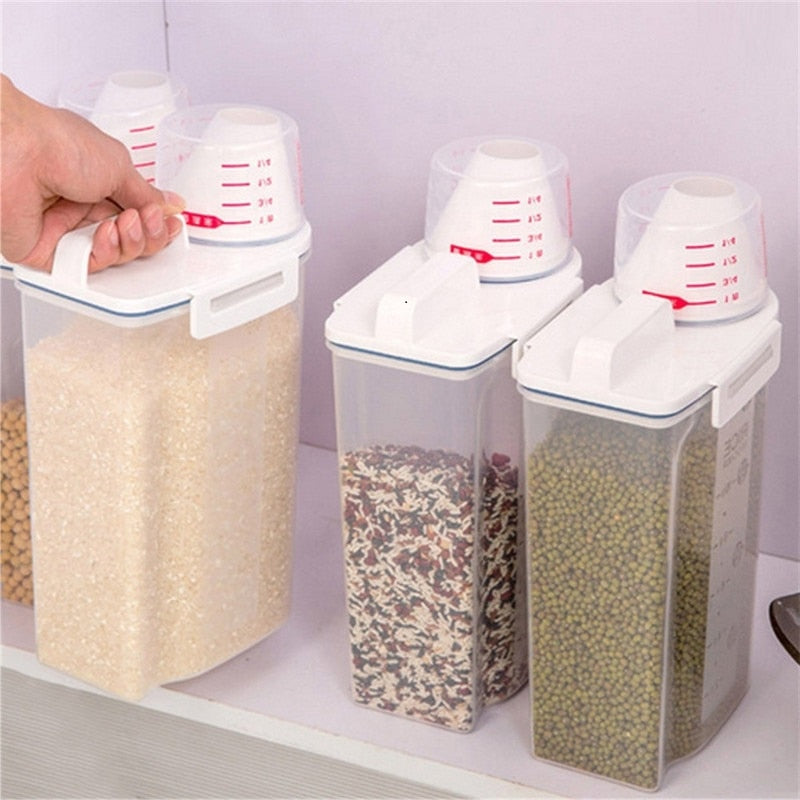 Airtight Food Container Cereal Storage Lid - Pexav