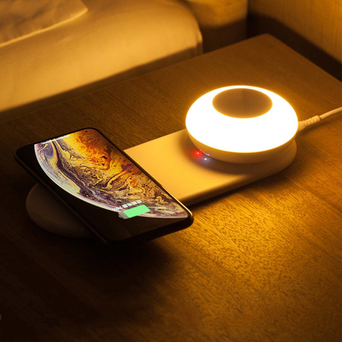 Compact LED Portable Charge Nightlight Lamp - Pexav