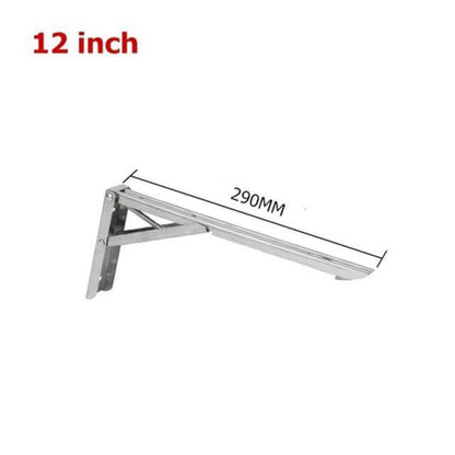 2PCS Space Saving Foldable Wall Shelf