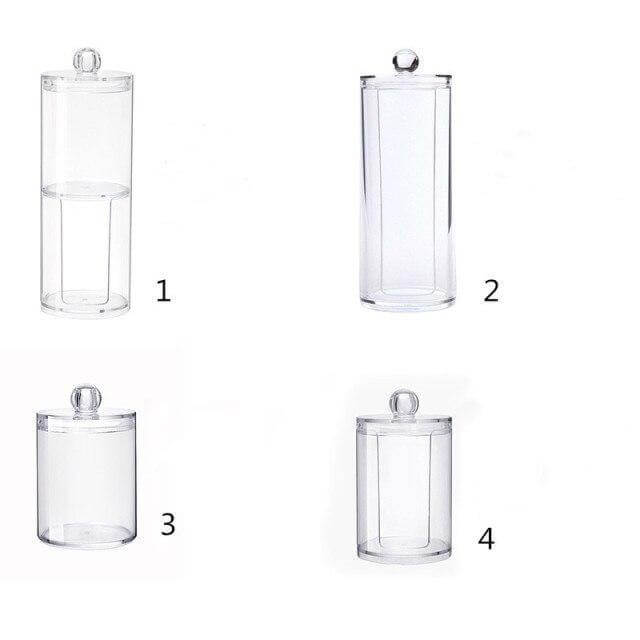 Clear Cosmetic Storage Container Box