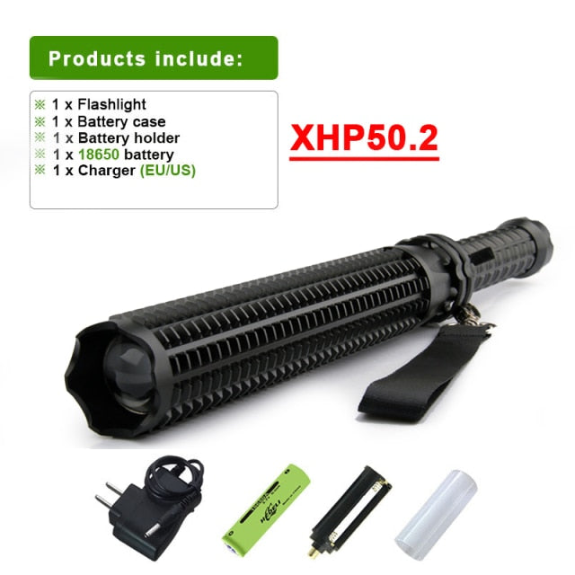 Tactical Flashlight Home Defense Bat