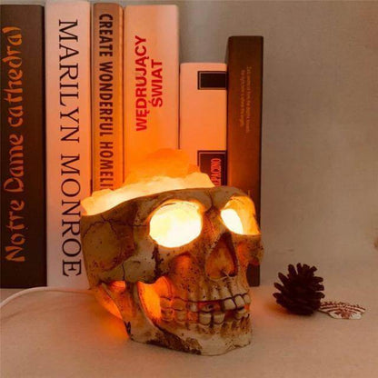 Unique Skull Crystal Desk Lamp Nightlight