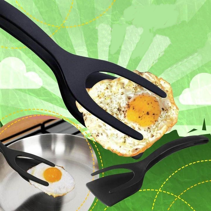 Practical 2in1 Folding Kitchen Tongs - Pexav