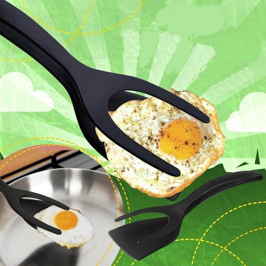 Practical 2in1 Folding Kitchen Tongs - Pexav