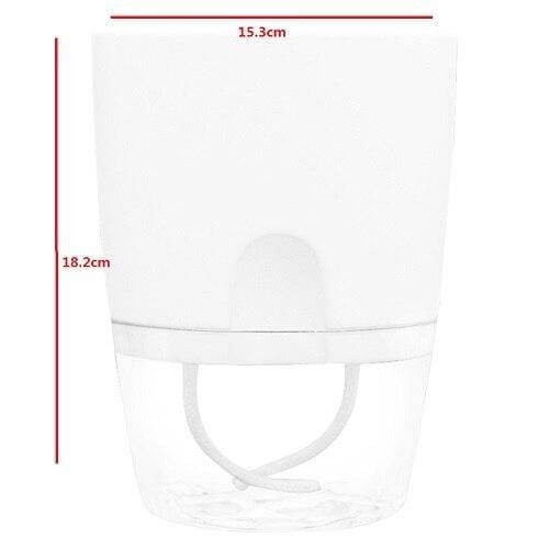 Automatic Watering Planter with Built-in Reservoir