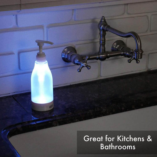 Motion Sensor LED Bathroom Soap Dispenser - Pexav