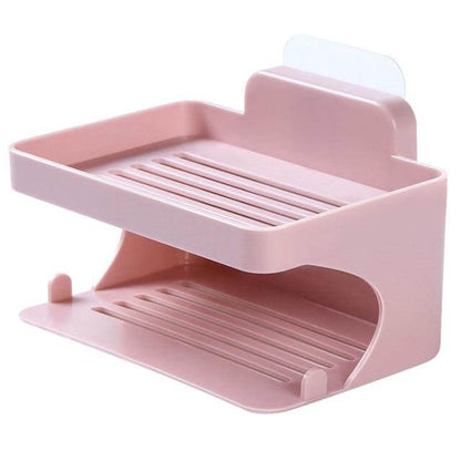 Practical Shower Soap Dish Storage Rack