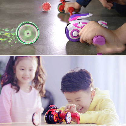 Turbo Spin Action Bike Toy Launcher - Pexav