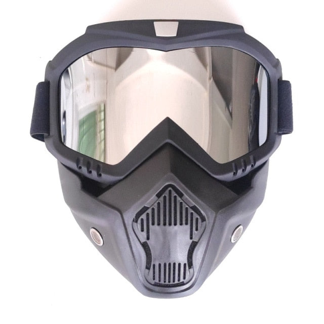 Waterproof Sports Helmet with Goggles