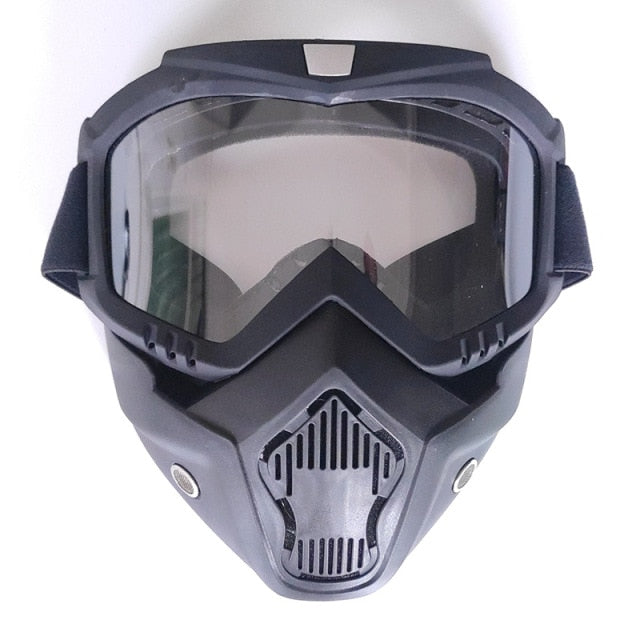 Waterproof Sports Helmet with Goggles