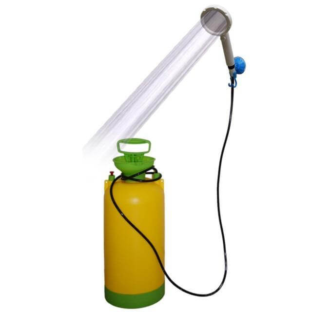 Compact Camping Easy Shower System