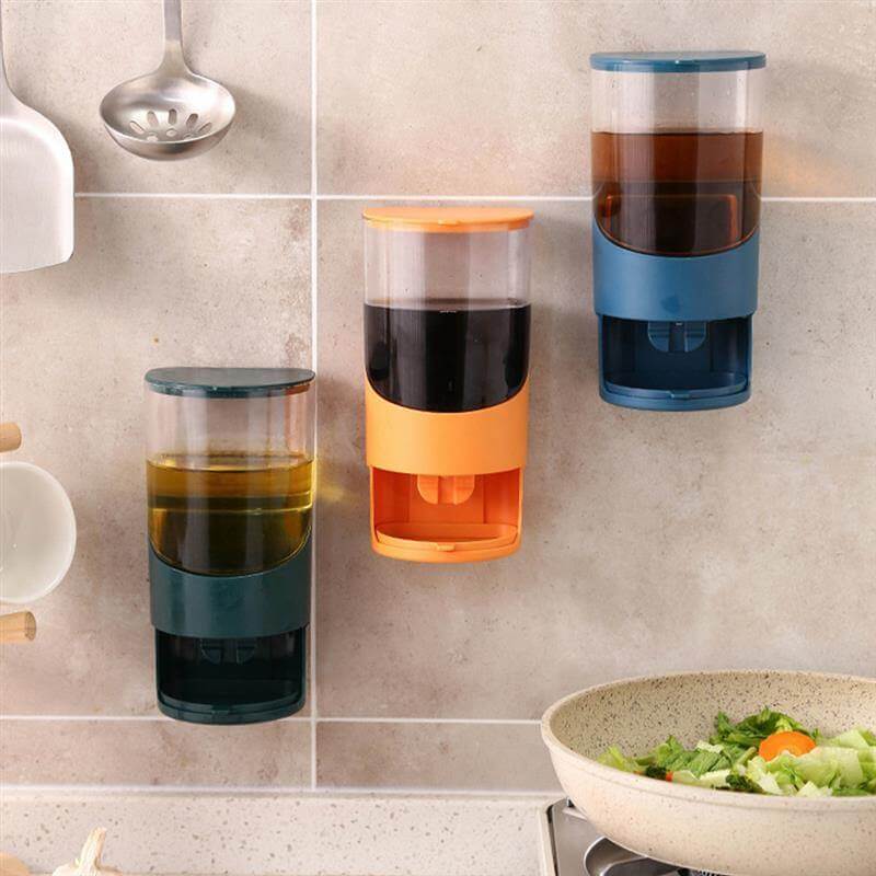 Space Saving Kitchen Oil Bottle Rack - Pexav