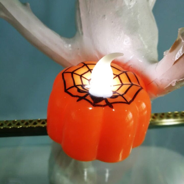 Spooky LED Jack O Lantern Lamp
