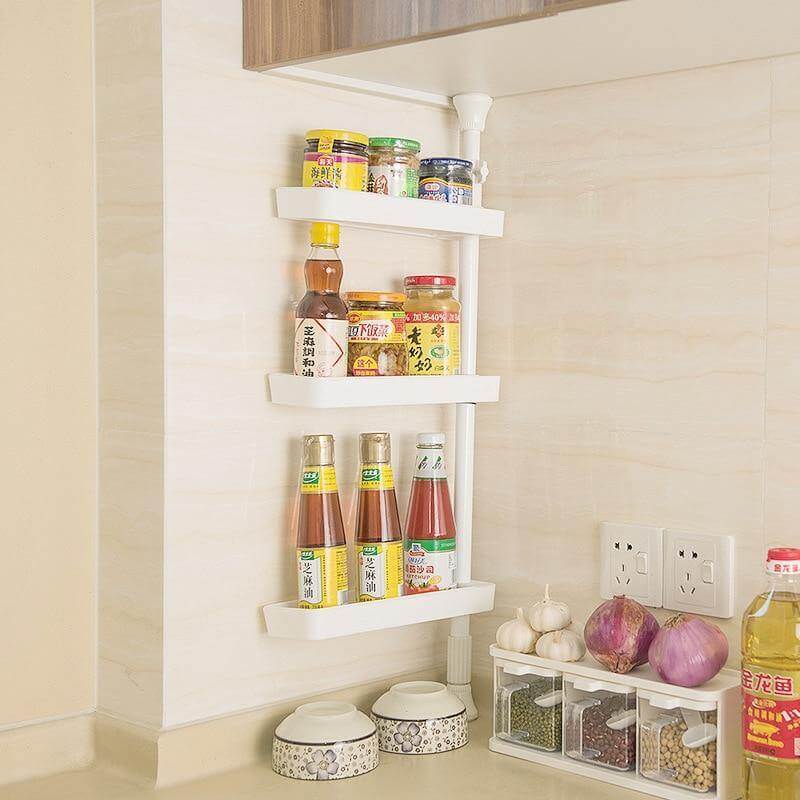 Easy Spin 3-Tier Kitchen Spice Rack Organizer - Pexav