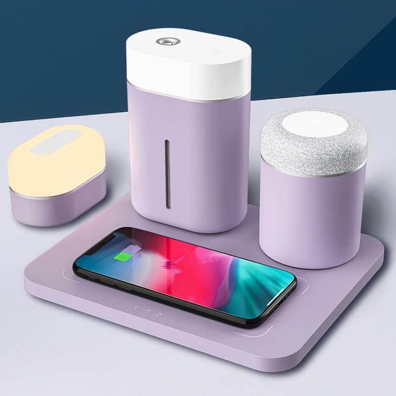 Portable Charging Bluetooth Speaker Table Lamp - Pexav