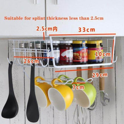 Simple Install Kitchen Shelf Storage Rack Organizer