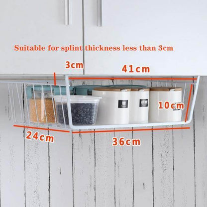 Simple Install Kitchen Shelf Storage Rack Organizer