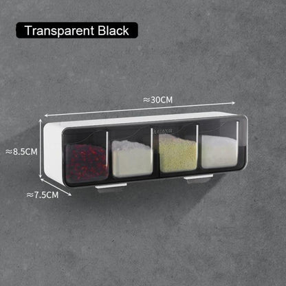 Space-Saving Kitchen Spice Storage Rack