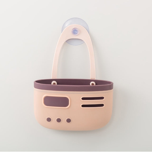 Stylish Kitchen Sink Hanging Drain Organizer Basket